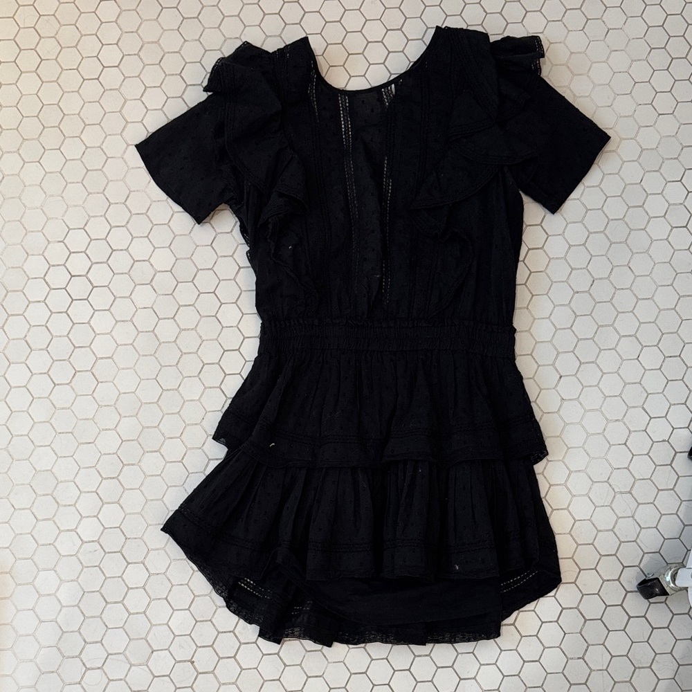 LoveShackFancy Natasha Heritage Mini Dress